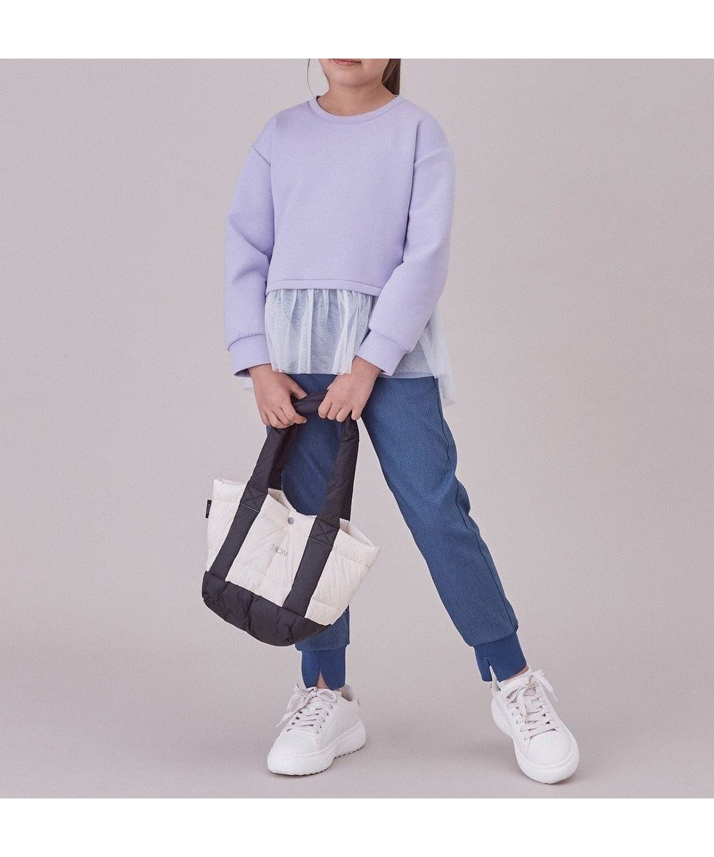 【アンフィーロ/UNFILO / KIDS】の【110-150cm】デニムジョグパン(UNISEX) インテリア・キッズ・メンズ・レディースファッション・服の通販 founy(ファニー) 　ファッション　Fashion　キッズファッション　KIDS　ボトムス　Bottoms/Kids　ユニセックス　Unisex　夏　Summer　S/S・春夏　Ss・Spring/Summer　A/W・秋冬　Aw・Autumn/Winter・Fw・Fall-Winter　ブルー|ID: prp329100004170264 ipo3291000000028853671