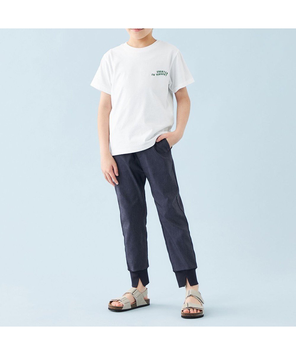 【アンフィーロ/UNFILO / KIDS】の【110-150cm】デニムジョグパン(UNISEX) インテリア・キッズ・メンズ・レディースファッション・服の通販 founy(ファニー) 　ファッション　Fashion　キッズファッション　KIDS Children’s Clothing　ボトムス　Bottoms/Kids　ユニセックス　Unisex　夏　Summer　S/S・春夏　Ss・Spring/Summer　A/W・秋冬　Aw・Autumn/Winter・Fw・Fall-Winter　インディゴ|ID: prp329100004170264 ipo3291000000032602742