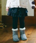 【エニファム/any FAM / KIDS】のパール×デニムニットスカッツ ブラック|ID: prp329100004170270 ipo3291000000032166497