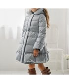 【組曲 / KIDS/KUMIKYOKU】の【110-140㎝】ロング ダウン 人気、トレンドファッション・服の通販 founy(ファニー) ファッション Fashion キッズファッション KIDS アウター Coat Outerwear /Kids NEW・新作・新着・新入荷 New Arrivals A/W・秋冬 Aw・Autumn/Winter・Fw・Fall-Winter ジャケット Jacket タフタ Taffeta ダウン Down フェザー Feather フリル Frills プリント Print リボン Ribbon ロング Long エレガント 上品 Elegant 冬 Winter 定番 Standard 軽量 Lightweight thumbnail サックスブルー系|ID: prp329100004170274 ipo3291000000028854975