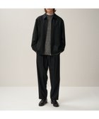 【エイトン/ATON】のMERINO COLLEGE FLANNEL ワイドパンツ - UNISEX 人気、トレンドファッション・服の通販 founy(ファニー) ファッション Fashion レディースファッション WOMEN パンツ Pants ジャケット Jacket スラックス Slacks セットアップ Set Up ドレープ Drape ユニセックス Unisex リラックス Relax ワイド Wide A/W・秋冬 Aw・Autumn/Winter・Fw・Fall-Winter thumbnail BLACK|ID: prp329100004170281 ipo3291000000028856289