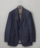 【五大陸/gotairiku / MEN】の【Loro Piana Fabric】シルクカシミヤソフトツイード ジャケット 人気、トレンドファッション・服の通販 founy(ファニー) ファッション Fashion メンズファッション MEN アウター Coats Outerwear/Men テーラードジャケット Tailored Jackets A/W・秋冬 Aw・Autumn/Winter・Fw・Fall-Winter なめらか Smooth カシミヤ Cashmere シェイプ Shape シルク Silk ジャケット Jacket チェック Check 冬 Winter 無地 Plain Color thumbnail ネイビー系4|ID: prp329100004170291 ipo3291000000029480578