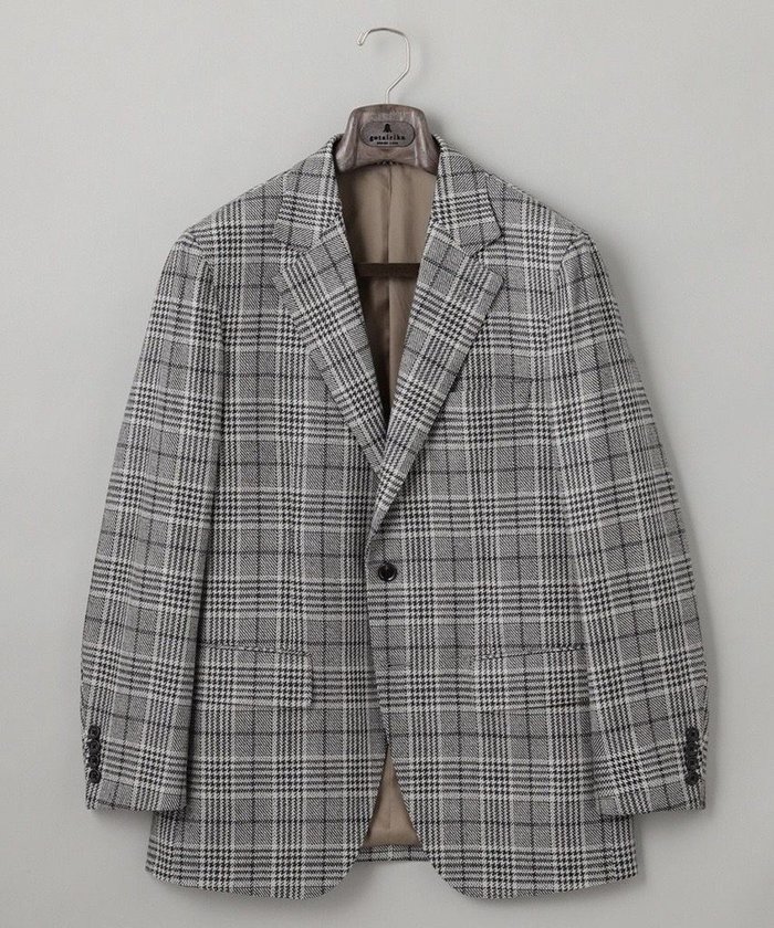 【五大陸/gotairiku / MEN】の【Loro Piana Fabric】シルクブレンドソフトツイード ジャケット インテリア・キッズ・メンズ・レディースファッション・服の通販 founy(ファニー) https://founy.com/ ファッション Fashion メンズファッション MEN アウター Coats Outerwear/Men テーラードジャケット Tailored Jackets A/W・秋冬 Aw・Autumn/Winter・Fw・Fall-Winter シェイプ Shape ジャケット Jacket チェック Check ツイード Tweed モダン Modern 冬 Winter 定番 Standard |ID: prp329100004170292 ipo3291000000029480583