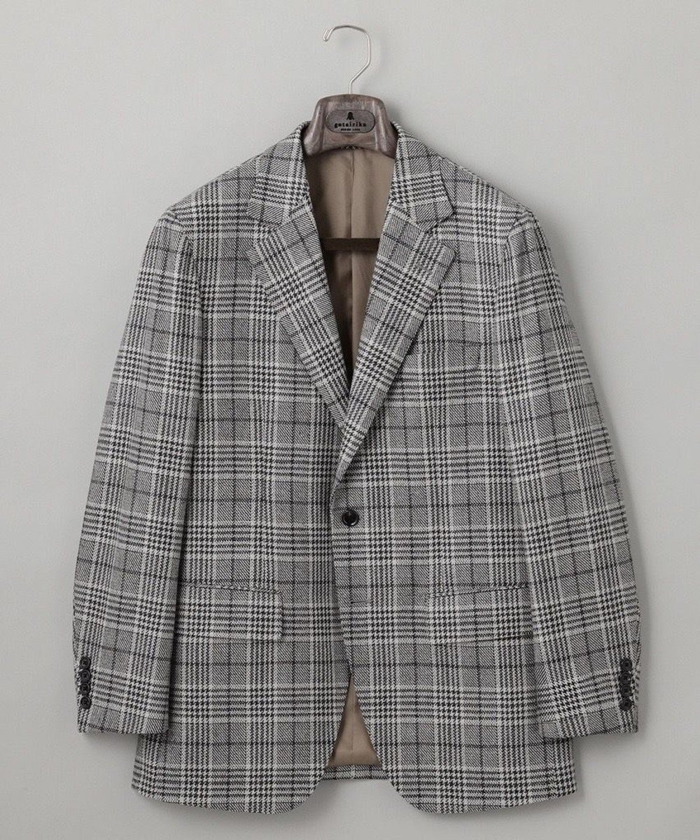 【五大陸/gotairiku / MEN】の【Loro Piana Fabric】シルクブレンドソフトツイード ジャケット 人気、トレンドファッション・服の通販 founy(ファニー) 　ファッション　Fashion　メンズファッション　MEN　アウター　Coats Outerwear/Men　テーラードジャケット　Tailored Jackets　A/W・秋冬　Aw・Autumn/Winter・Fw・Fall-Winter　シェイプ　Shape　ジャケット　Jacket　チェック　Check　ツイード　Tweed　モダン　Modern　冬　Winter　定番　Standard　 other-1|ID: prp329100004170292 ipo3291000000029480583