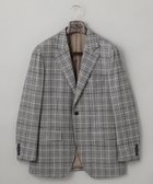 【五大陸/gotairiku / MEN】の【Loro Piana Fabric】シルクブレンドソフトツイード ジャケット 人気、トレンドファッション・服の通販 founy(ファニー) ファッション Fashion メンズファッション MEN アウター Coats Outerwear/Men テーラードジャケット Tailored Jackets A/W・秋冬 Aw・Autumn/Winter・Fw・Fall-Winter シェイプ Shape ジャケット Jacket チェック Check ツイード Tweed モダン Modern 冬 Winter 定番 Standard thumbnail グレー系4|ID: prp329100004170292 ipo3291000000029480587