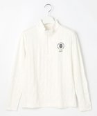 【23区 ゴルフ/NIJYUSANKU GOLF】の【WOMEN】ハーフジッププルオーバー 人気、トレンドファッション・服の通販 founy(ファニー) ファッション Fashion レディースファッション WOMEN トップス・カットソー Tops/Tshirt パーカ Sweats プルオーバー Pullover スウェット Sweat NEW・新作・新着・新入荷 New Arrivals A/W・秋冬 Aw・Autumn/Winter・Fw・Fall-Winter スウェット Sweat モチーフ Motif thumbnail ホワイト系|ID: prp329100004170314 ipo3291000000028859512