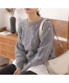 【組曲/KUMIKYOKU】の【先行予約・WEB限定】モヘヤブレンド ビジューライク刺繍ニット 人気、トレンドファッション・服の通販 founy(ファニー) ファッション Fashion レディースファッション WOMEN トップス・カットソー Tops/Tshirt ニット Knit Tops 畦 Ridge カットソー Cut And Sew コンパクト Compact ストレッチ Stretch スパンコール Sequins セーター Sweater ビジュー Bijou フェミニン Feminine フォルム Form モチーフ Motif モヘヤ Mohair ワイド Wide A/W・秋冬 Aw・Autumn/Winter・Fw・Fall-Winter NEW・新作・新着・新入荷 New Arrivals おすすめ Recommend thumbnail ライトグレー系|ID: prp329100004170395 ipo3291000000028862063