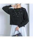 【組曲/KUMIKYOKU】の【WEB限定】モヘヤブレンド ビジューライク刺繍ニット 人気、トレンドファッション・服の通販 founy(ファニー) ファッション Fashion レディースファッション WOMEN トップス・カットソー Tops/Tshirt ニット Knit Tops 畦 Ridge カットソー Cut And Sew コンパクト Compact ストレッチ Stretch スパンコール Sequins セーター Sweater ビジュー Bijou フェミニン Feminine フォルム Form モチーフ Motif モヘヤ Mohair ワイド Wide A/W・秋冬 Aw・Autumn/Winter・Fw・Fall-Winter おすすめ Recommend thumbnail ブラック系|ID: prp329100004170395 ipo3291000000029099489