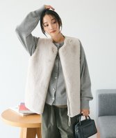 【クラフトスタンダードブティック/CRAFT STANDARD BOUTIQUE】のエコファー×ムートンチュニックベスト 人気、トレンドファッション・服の通販 founy(ファニー) ファッション Fashion レディースファッション WOMEN アウター Coat Outerwear トップス・カットソー Tops/Tshirt ベスト/ジレ Gilets/Vests チェック Check チュニック Tunic フェイクムートン Fake Shearling フロント Front ベスト Vest ベーシック Basic ポケット Pocket A/W・秋冬 Aw・Autumn/Winter・Fw・Fall-Winter NEW・新作・新着・新入荷 New Arrivals おすすめ Recommend 2024年 2024 エレガント 上品 Elegant 2024-2025秋冬・A/W Aw/Autumn/Winter/Fw/Fall/2024-2025 |ID:prp329100004170412