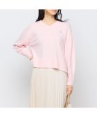 【組曲/KUMIKYOKU】の【8色展開・手洗い可】ウールカシミヤミックス Vネックニット ピンク系|ID: prp329100004170420 ipo3291000000031965573