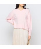 【組曲/KUMIKYOKU】の【8色展開・手洗い可】ウールカシミヤミックス Vネックニット ピンク系|ID: prp329100004170420 ipo3291000000032454050