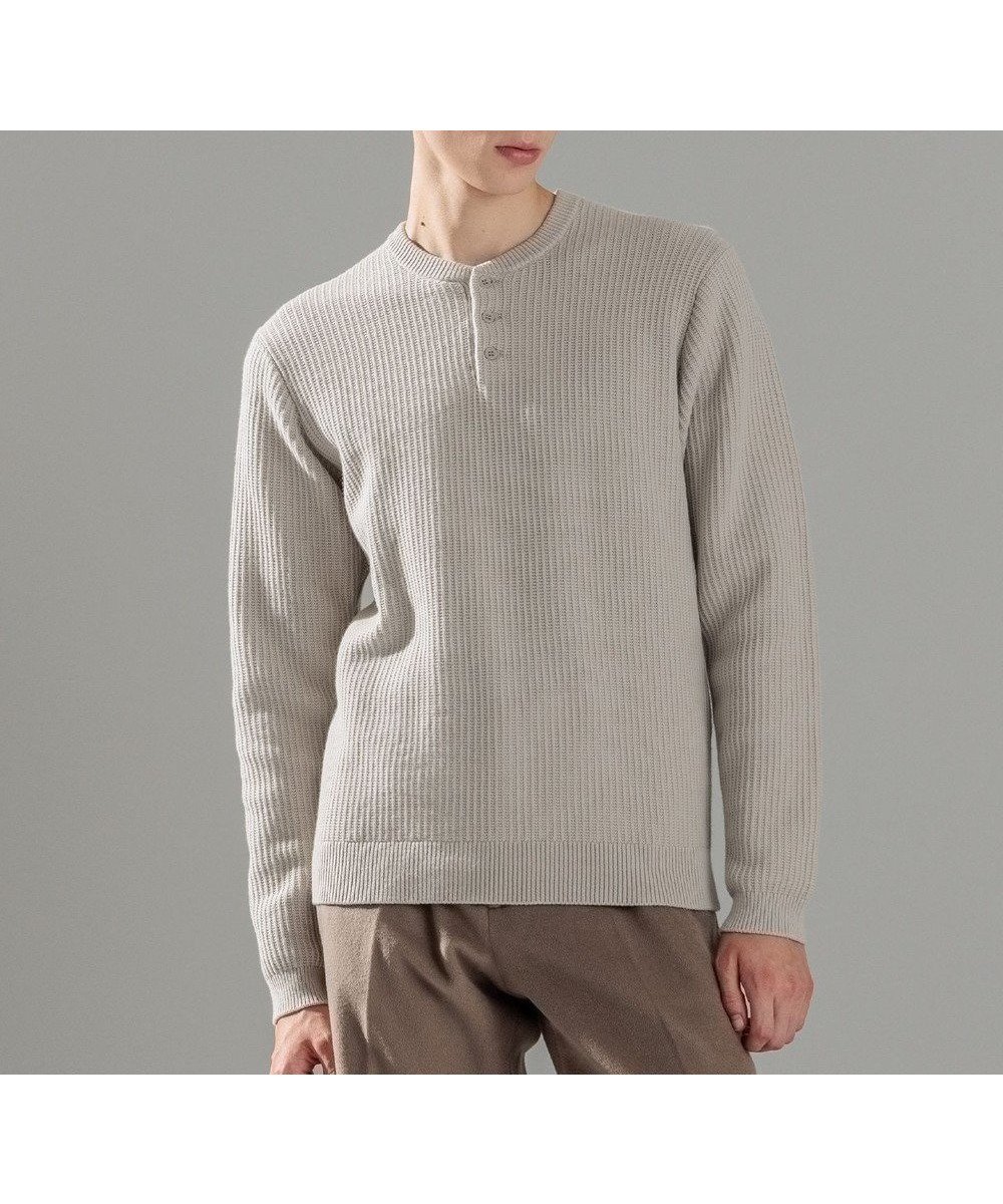 【ジョゼフ オム/JOSEPH HOMME / MEN】のエアリーシープコットン / ヘンリーネックニット 人気、トレンドファッション・服の通販 founy(ファニー) 　ファッション　Fashion　メンズファッション　MEN　トップス・カットソー　Tops/Tshirt/Men　ニット　Knit Tops　NEW・新作・新着・新入荷　New Arrivals　A/W・秋冬　Aw・Autumn/Winter・Fw・Fall-Winter　シンプル　Simple　ジャケット　Jacket　セーター　Sweater　 other-1|ID: prp329100004171603 ipo3291000000028871183