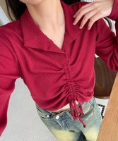 【ウィゴー/WEGO】のスキッパードロストロンT 人気、トレンドファッション・服の通販 founy(ファニー) ファッション Fashion レディースファッション WOMEN トップス・カットソー Tops/Tshirt シャツ/ブラウス Shirts/Blouses ロング / Tシャツ T-Shirts カットソー Cut and Sewn インナー Inner 春 Spring 秋 Autumn/Fall カットソー Cut And Sew ギャザー Gather ショート Short スキッパー Skipper スマホ Smartphone 長袖 Long Sleeve フロント Front レオパード Leopard A/W・秋冬 Aw・Autumn/Winter・Fw・Fall-Winter NEW・新作・新着・新入荷 New Arrivals おすすめ Recommend |ID:prp329100004171623