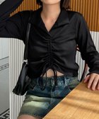 【ウィゴー/WEGO】のスキッパードロストロンT 人気、トレンドファッション・服の通販 founy(ファニー) ファッション Fashion レディースファッション WOMEN トップス・カットソー Tops/Tshirt シャツ/ブラウス Shirts/Blouses ロング / Tシャツ T-Shirts カットソー Cut and Sewn インナー Inner 春 Spring 秋 Autumn/Fall カットソー Cut And Sew ギャザー Gather ショート Short スキッパー Skipper スマホ Smartphone 長袖 Long Sleeve フロント Front レオパード Leopard A/W・秋冬 Aw・Autumn/Winter・Fw・Fall-Winter NEW・新作・新着・新入荷 New Arrivals おすすめ Recommend thumbnail ブラック|ID: prp329100004171623 ipo3291000000028871256