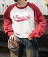 【ウィゴー/WEGO】のチームロゴラグランショートスウェット 人気、トレンドファッション・服の通販 founy(ファニー) ファッション Fashion レディースファッション WOMEN トップス・カットソー Tops/Tshirt パーカ Sweats スウェット Sweat NEW・新作・新着・新入荷 New Arrivals A/W・秋冬 Aw・Autumn/Winter・Fw・Fall-Winter おすすめ Recommend ショート Short スウェット Sweat スマホ Smartphone トレンド Trend ミニスカート Mini Skirt ロング Long 定番 Standard 秋 Autumn/Fall 長袖 Long Sleeve |ID:prp329100004171624