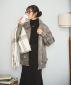 【ウィゴー/WEGO】のヴィンテージライクFレザーブルゾン グレー|ID:prp329100004171627