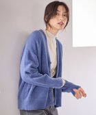 【エニィファム/any FAM】の【洗濯機可】フェザーニットカーディガン 人気、トレンドファッション・服の通販 founy(ファニー) ファッション Fashion レディースファッション WOMEN トップス・カットソー Tops/Tshirt ニット Knit Tops カーディガン Cardigans NEW・新作・新着・新入荷 New Arrivals A/W・秋冬 Aw・Autumn/Winter・Fw・Fall-Winter おすすめ Recommend なめらか Smooth インナー Inner カーディガン Cardigan シンプル Simple ストレッチ Stretch スリット Slit ハイネック High Neck フェザー Feather thumbnail ブルー|ID: prp329100004171635 ipo3291000000028871298