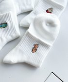 【ウィゴー/WEGO】のアニマル刺繍アンクル底パイルソックス 柄3|ID: prp329100004171643 ipo3291000000029505402