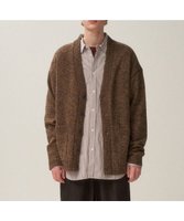 【エイトン/ATON】のBABY WOOL MOULINE オーバーサイズカーディガン - UNISEX 人気、トレンドファッション・服の通販 founy(ファニー) ファッション Fashion レディースファッション WOMEN トップス・カットソー Tops/Tshirt カーディガン Cardigans NEW・新作・新着・新入荷 New Arrivals A/W・秋冬 Aw・Autumn/Winter・Fw・Fall-Winter ユニセックス Unisex イタリア Italy カーディガン Cardigan パッチ Patch ポケット Pocket |ID:prp329100004172691