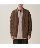 【エイトン/ATON】のBABY WOOL MOULINE オーバーサイズカーディガン - UNISEX BROWN|ID: prp329100004172691 ipo3291000000028890052