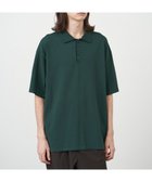 【エイトン/ATON】のFRESCA KNIT ポロセーター - UNISEX 人気、トレンドファッション・服の通販 founy(ファニー) ファッション Fashion レディースファッション WOMEN トップス・カットソー Tops/Tshirt ニット Knit Tops シャツ/ブラウス Shirts/Blouses ポロシャツ Polo Shirts S/S・春夏 Ss・Spring/Summer ユニセックス Unisex インド India セーター Sweater ドレープ Drape ボックス Box ポロシャツ Polo Shirt 半袖 Short Sleeve 吸水 Water Absorption 夏 Summer 春 Spring thumbnail GREEN|ID: prp329100004172693 ipo3291000000028890060