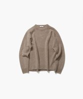 【エイトン/ATON】のROYAL CASHMERE FUR クルーネックセーター 人気、トレンドファッション・服の通販 founy(ファニー) ファッション Fashion レディースファッション WOMEN トップス・カットソー Tops/Tshirt ニット Knit Tops カシミヤ Cashmere カーディガン Cardigan 今季 This Season セーター Sweater ホールガーメント Whole Garment マニッシュ Mannish ミックス Mix レギュラー Regular A/W・秋冬 Aw・Autumn/Winter・Fw・Fall-Winter NEW・新作・新着・新入荷 New Arrivals |ID:prp329100004172695