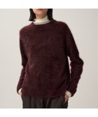 【エイトン/ATON】のROYAL CASHMERE FUR クルーネックセーター 人気、トレンドファッション・服の通販 founy(ファニー) ファッション Fashion レディースファッション WOMEN トップス・カットソー Tops/Tshirt ニット Knit Tops カシミヤ Cashmere カーディガン Cardigan 今季 This Season セーター Sweater ホールガーメント Whole Garment マニッシュ Mannish ミックス Mix レギュラー Regular A/W・秋冬 Aw・Autumn/Winter・Fw・Fall-Winter thumbnail BURGUNDY|ID: prp329100004172695 ipo3291000000029198072