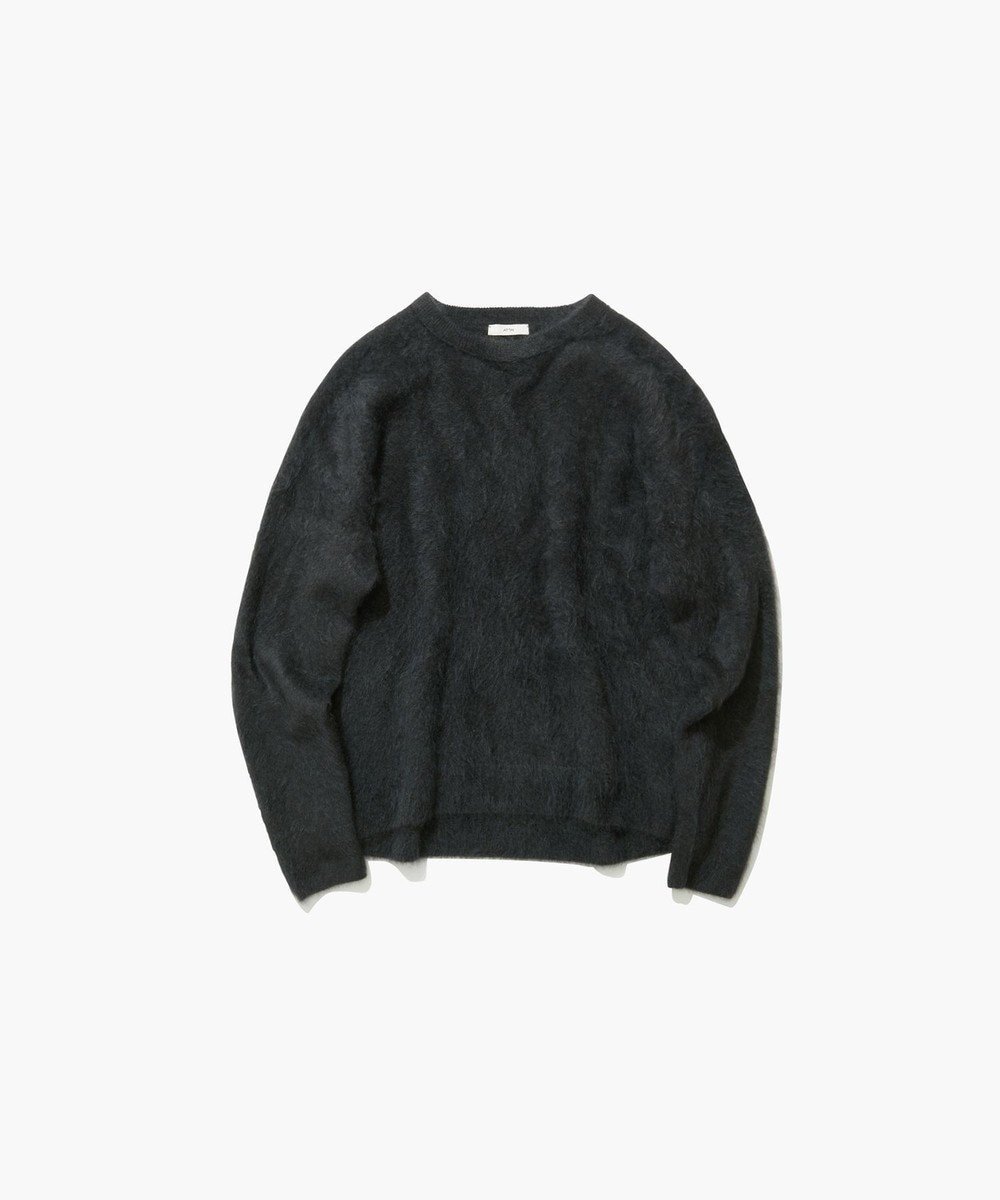 【エイトン/ATON】のROYAL CASHMERE FUR クルーネックセーター インテリア・キッズ・メンズ・レディースファッション・服の通販 founy(ファニー) 　ファッション　Fashion　レディースファッション　WOMEN　トップス・カットソー　Tops/Tshirt　ニット　Knit Tops　カシミヤ　Cashmere　カーディガン　Cardigan　今季　This Season　セーター　Sweater　ホールガーメント　Whole Garment　マニッシュ　Mannish　ミックス　Mix　レギュラー　Regular　A/W・秋冬　Aw・Autumn/Winter・Fw・Fall-Winter　CHARCOAL GRAY|ID: prp329100004172695 ipo3291000000029198083