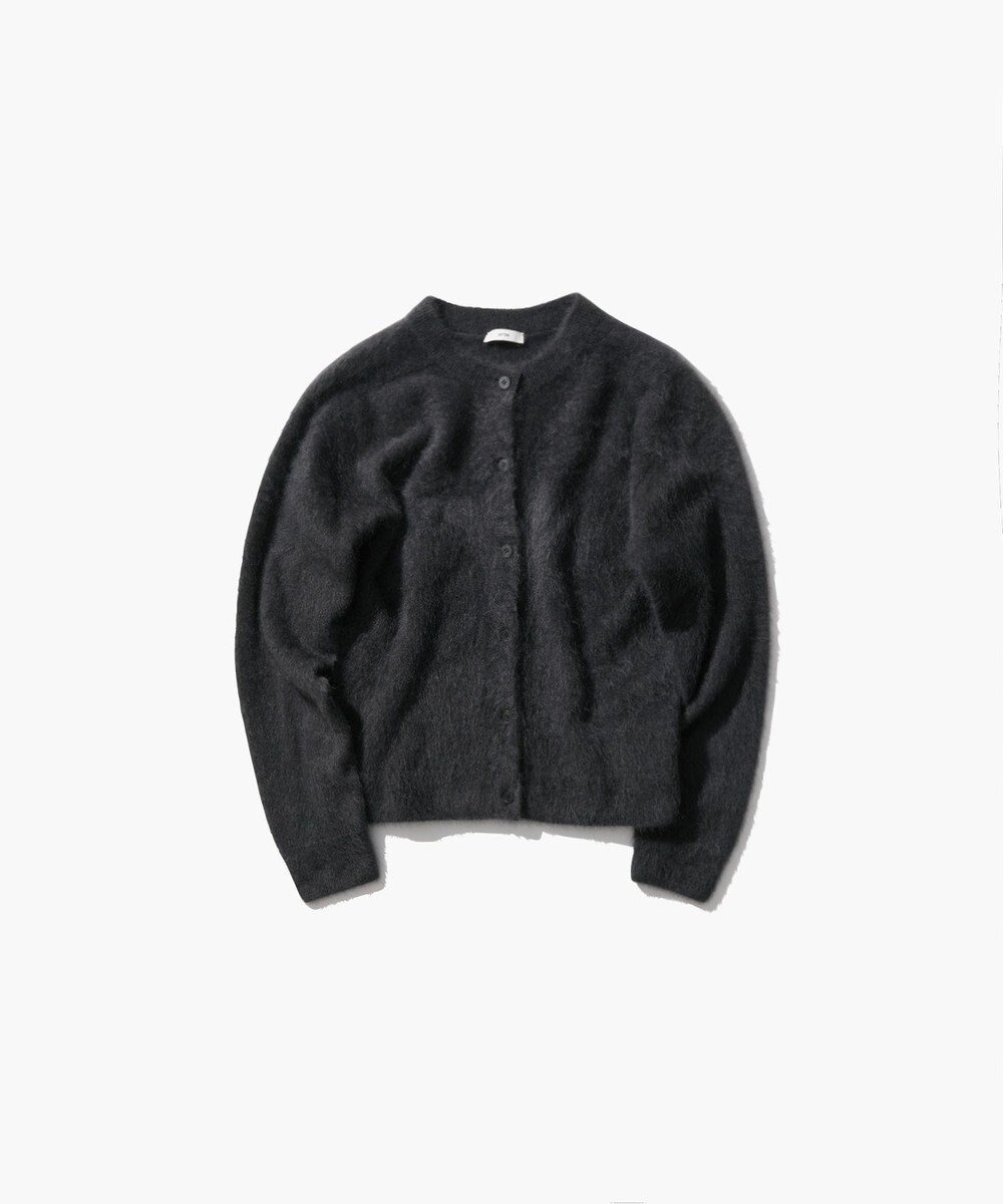 【エイトン/ATON】のROYAL CASHMERE FUR クルーネックカーディガン インテリア・キッズ・メンズ・レディースファッション・服の通販 founy(ファニー) 　ファッション　Fashion　レディースファッション　WOMEN　トップス・カットソー　Tops/Tshirt　カーディガン　Cardigans　カシミヤ　Cashmere　カーディガン　Cardigan　コンパクト　Compact　今季　This Season　セーター　Sweater　バランス　Balance　ホールガーメント　Whole Garment　ミックス　Mix　A/W・秋冬　Aw・Autumn/Winter・Fw・Fall-Winter　NEW・新作・新着・新入荷　New Arrivals　CHARCOAL GRAY|ID: prp329100004172696 ipo3291000000028890075