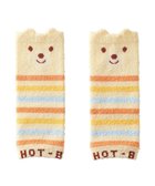 【ミキハウスホットビスケッツ/MIKI HOUSE HOT BISCUITS / KIDS】のくまのお顔 あったかレッグウォーマー アイボリー|ID: prp329100004173293 ipo3291000000029392343