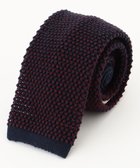 【ジェイ プレス/J.PRESS / MEN】の【J.PRESS KNIT TIE COLLECTION】無地 ニットネクタイ ワイン系|ID: prp329100004173301 ipo3291000000028908301