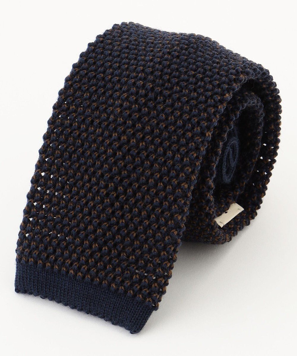 【ジェイ プレス/J.PRESS / MEN】の【J.PRESS KNIT TIE COLLECTION】無地 ニットネクタイ インテリア・キッズ・メンズ・レディースファッション・服の通販 founy(ファニー) 　ファッション　Fashion　メンズファッション　MEN　スーツ　Suit　ドレス　Dress　無地　Plain Color　リラックス　Relax　ブラウン系|ID: prp329100004173301 ipo3291000000028908302