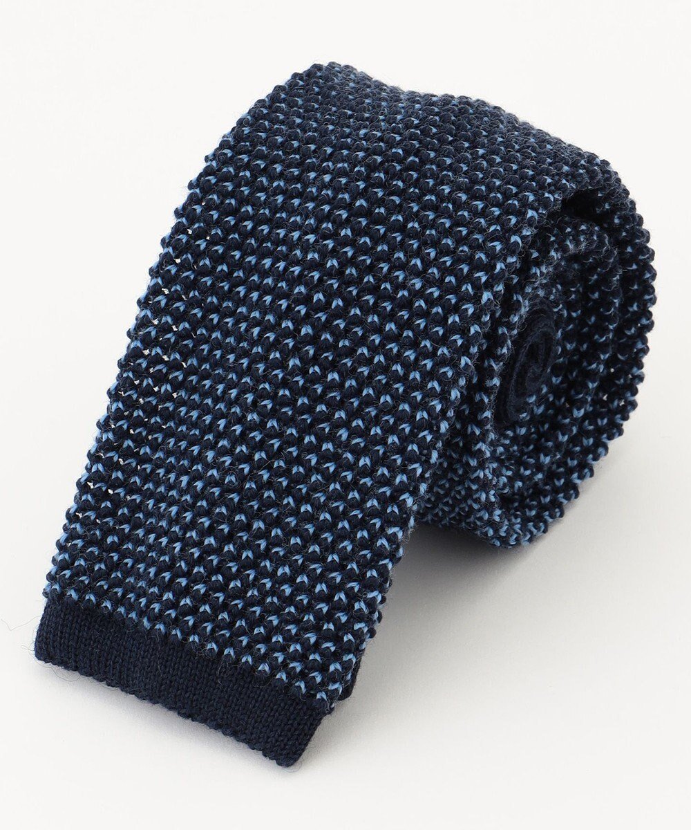 【ジェイ プレス/J.PRESS / MEN】の【J.PRESS KNIT TIE COLLECTION】無地 ニットネクタイ インテリア・キッズ・メンズ・レディースファッション・服の通販 founy(ファニー) 　ファッション　Fashion　メンズファッション　MEN　スーツ　Suit　ドレス　Dress　無地　Plain Color　リラックス　Relax　ネイビー系|ID: prp329100004173301 ipo3291000000028908303