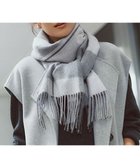 【23区/NIJYUSANKU】のカシミヤ チェック マフラー 人気、トレンドファッション・服の通販 founy(ファニー) ファッション Fashion レディースファッション WOMEN マフラー Mufflers 2024年 2024 2024-2025秋冬・A/W Aw/Autumn/Winter/Fw/Fall/2024-2025 A/W・秋冬 Aw・Autumn/Winter・Fw・Fall-Winter 冬 Winter オレンジ Orange カシミヤ Cashmere ストール Stall スヌード Snood セーター Sweater チェック Check マフラー Scarf エレガント 上品 Elegant 防寒 Cold Protection thumbnail グレー系|ID: prp329100004173324 ipo3291000000029333285