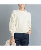 【組曲/KUMIKYOKU】の【洗える】カシミヤブレンドバルキー ニット 人気、トレンドファッション・服の通販 founy(ファニー) ファッション Fashion レディースファッション WOMEN トップス・カットソー Tops/Tshirt ニット Knit Tops 洗える Washable カシミヤ Cashmere ギャザー Gather コンパクト Compact セーター Sweater フレア Flare プリーツ Pleats A/W・秋冬 Aw・Autumn/Winter・Fw・Fall-Winter 再入荷 Restock/Back In Stock/Re Arrival thumbnail アイボリー系|ID: prp329100004174043 ipo3291000000028925071