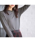 【エニー/ANY】の【洗濯機可】シアーコンビタートル 人気、トレンドファッション・服の通販 founy(ファニー) ファッション Fashion レディースファッション Fashion for Women トップス・カットソー Cut & Sew Tops シャツ・ブラウス・オフィスカジュアル Elegant Blouses & Button-Ups ロングTシャツ・Tシャツ Longline T-Shirts & Tees カットソー・ベーシックTシャツ Cut-and-Sewn Tops / Stretch Tees & Basics おすすめ Recommended / Our Picks インナー Innerwear カットソー Cut and Sewn Top シアー Sheer, See-Through スウェット / スエット Sweatshirt, Sweatwear ストレッチ Stretch, Stretchy Fabric チュール Tulip, Tulip Motif A/W・秋冬 Autumn/Winter thumbnail チャコール|ID: prp329100004179841 ipo3291000000036254959