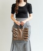 【エースバッグズアンドラゲッジ/ACE BAGS & LUGGAGE】のJEWELNA by Jewelna Rose フリルトートバッグ 11833 人気、トレンドファッション・服の通販 founy(ファニー) ファッション Fashion レディースファッション WOMEN バッグ Bag ショルダー Shoulder シルバー Silver ハンドバッグ Handbag フェミニン Feminine フリル Frills フロント Front ポケット Pocket マグネット Magnet thumbnail グレージュ|ID: prp329100004179868 ipo3291000000028954312