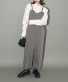 【グリーンパークス/Green Parks】のフロントジップキャミワンピース 人気、トレンドファッション・服の通販 founy(ファニー) ファッション Fashion レディースファッション WOMEN ワンピース Dress キャミワンピース No Sleeve Dresses キャミソール Camisole シェイプ Shape シンプル Simple ジップ Zip スタイリッシュ Stylish ストライプ Stripe ビスチェ Bustier フェミニン Feminine フリル Frills フロント Front ポケット Pocket モダン Modern 無地 Plain Color A/W・秋冬 Aw・Autumn/Winter・Fw・Fall-Winter NEW・新作・新着・新入荷 New Arrivals thumbnail Gray|ID: prp329100004179999 ipo3291000000028954888