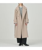 【グレース コンチネンタル/GRACE CONTINENTAL】のウールカシミヤリバーコート ベージュ|ID: prp329100004180491 ipo3291000000029957540