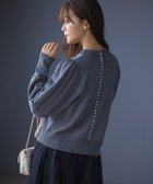 【組曲/KUMIKYOKU】の【先行予約・WEB限定】ELENAスパンコールバックパール ニット 人気、トレンドファッション・服の通販 founy(ファニー) ファッション Fashion レディースファッション WOMEN トップス・カットソー Tops/Tshirt ニット Knit Tops ギャザー Gather ストレッチ Stretch スパンコール Sequins セーター Sweater パール Pearl ボトム Bottom A/W・秋冬 Aw・Autumn/Winter・Fw・Fall-Winter NEW・新作・新着・新入荷 New Arrivals エレガント 上品 Elegant ビジネス 仕事 通勤 Business thumbnail チャコールグレー系|ID: prp329100004180569 ipo3291000000028957433