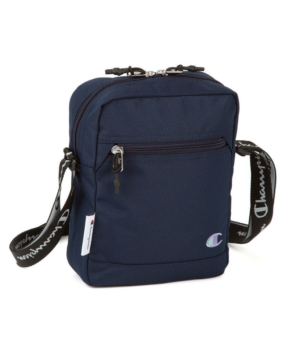 【エースバッグズアンドラゲッジ/ACE BAGS & LUGGAGE】のChampion エスター ショルダーバッグ 63881 チャンピオン インテリア・キッズ・メンズ・レディースファッション・服の通販 founy(ファニー) 　ファッション　Fashion　レディースファッション　WOMEN　シンプル　Simple　スタイリッシュ　Stylish　ストライプ　Stripe　フロント　Front　ベーシック　Basic　ポケット　Pocket　ネイビー|ID: prp329100004180668 ipo3291000000028960654