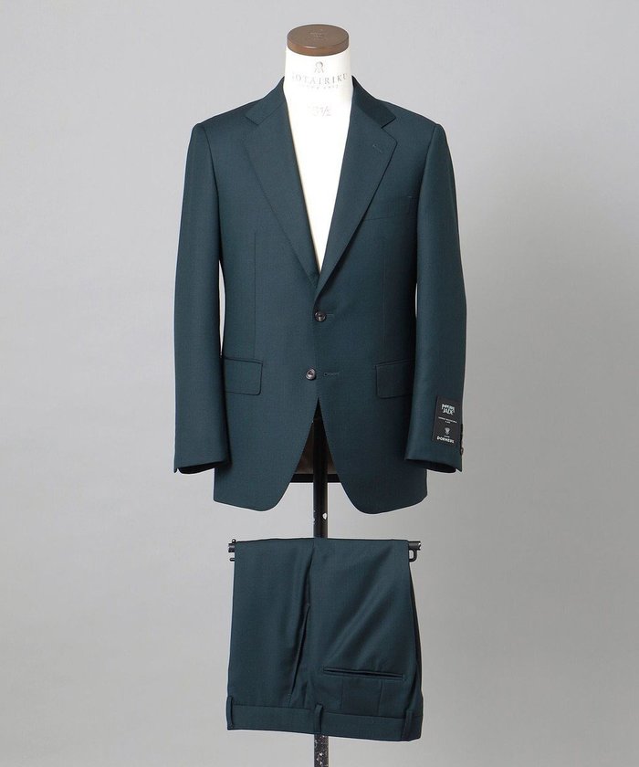 【五大陸/gotairiku / MEN】のGOLD LABEL/WEB 一部店舗限定【DORMEUIL/ドーメル】インペリアルジェイド 通年スーツ(グリーン) インテリア・キッズ・メンズ・レディースファッション・服の通販 founy(ファニー) https://founy.com/ ファッション Fashion メンズファッション MEN セットアップ Setup/Men シェイプ Shape ストライプ Stripe スーツ Suit セットアップ Set Up テーパード Tapered レギュラー Regular A/W・秋冬 Aw・Autumn/Winter・Fw・Fall-Winter ビジネス 仕事 通勤 Business |ID: prp329100004183018 ipo3291000000028975735