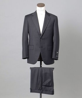 【五大陸/gotairiku / MEN】のGOLD LABEL/WEB 一部店舗限定【DORMEUIL/ドーメル】インペリアルジェイド 通年スーツ(グレー) 人気、トレンドファッション・服の通販 founy(ファニー) ファッション Fashion メンズファッション MEN セットアップ Setup/Men シェイプ Shape ストライプ Stripe スーツ Suit セットアップ Set Up テーパード Tapered レギュラー Regular A/W・秋冬 Aw・Autumn/Winter・Fw・Fall-Winter ビジネス 仕事 通勤 Business |ID:prp329100004183019