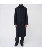 【エイトン/ATON】のSUPER 160S DOUBLE SAXONY ダブルブレストコート - UNISEX 人気、トレンドファッション・服の通販 founy(ファニー) ファッション Fashion レディースファッション WOMEN アウター Coat Outerwear コート Coats ジャケット Jackets NEW・新作・新着・新入荷 New Arrivals A/W・秋冬 Aw・Autumn/Winter・Fw・Fall-Winter ユニセックス Unisex カシミヤ Cashmere キュプラ Cupra ジャケット Jacket ジャージ Jersey ボックス Box ルーズ Loose thumbnail BLACK|ID: prp329100004183021 ipo3291000000028975745