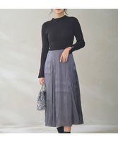 【エニィ スィス/any SiS】の【洗える】オーロラサテンコンビ ワンピース 人気、トレンドファッション・服の通販 founy(ファニー) ファッション Fashion レディースファッション Ladies' Fashion Online ワンピース Dress コンビ Combination サテン Satin シンプル Simple ストレッチ Stretch スリット Slit タイツ Tights トレンド Trend ドッキング Docking フィット Fit フレア Flare ボトルネック Bottleneck リブニット Rib Knit エレガント 上品 Elegant 洗える Washable A/W・秋冬 Aw・Autumn/Winter・Fw・Fall-Winter |ID:prp329100004183054