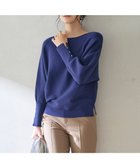 【エニィ スィス/any SiS】の【洗える・セットアップ可】アンチピリングドルマン畔 ニット ダークブルー|ID: prp329100004183069 ipo3291000000033713940