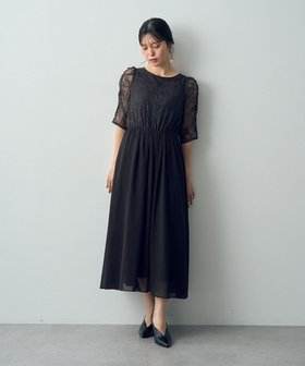 【イェッカ ヴェッカ/YECCA VECCA】 パワーショルダーレースドレス人気、トレンドファッション・服の通販 founy(ファニー) ファッション Fashion レディースファッション WOMEN ワンピース Dress ドレス Party Dresses NEW・新作・新着・新入荷 New Arrivals A/W・秋冬 Aw・Autumn/Winter・Fw・Fall-Winter エレガント 上品 Elegant ギャザー Gather シャーリング Shirring ショルダー Shoulder ドレス Dress ドレープ Drape フェミニン Feminine フレア Flare ポケット Pocket レース Race |ID:prp329100004183165