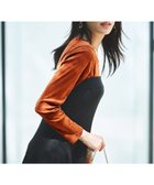 【エニィ スィス/any SiS】の【洗える】チュールベロア プルオーバー 人気、トレンドファッション・服の通販 founy(ファニー) ファッション Fashion レディースファッション WOMEN トップス・カットソー Tops/Tshirt シャツ/ブラウス Shirts/Blouses ロング / Tシャツ T-Shirts プルオーバー Pullover カットソー Cut and Sewn ベロア Velour A/W・秋冬 Aw・Autumn/Winter・Fw・Fall-Winter インナー Inner カットソー Cut And Sew キャミソール Camisole チュール Tulle ベロア Velor 洗える Washable thumbnail テラコッタ|ID: prp329100004183188 ipo3291000000029280028