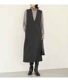 【アンフィーロ 自由区/UNFILO】のウールライク ジャンスカ チャコール|ID: prp329100004183237 ipo3291000000035571409