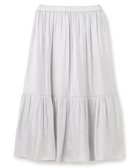 【アンフィーロ 自由区/UNFILO】のシャイニースカート シルバー|ID: prp329100004183244 ipo3291000000035547057